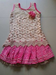 Cottagecore Adorable Lace and Pink top