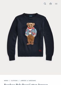 Ralph Lauren Polo Bear Sweater