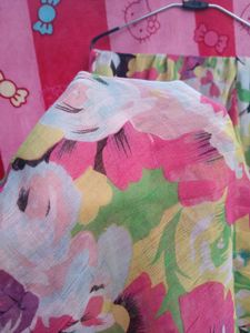 Floral Cotton stole