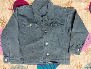 Stylish Grey Denim Jacket