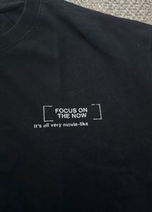 Zara Black Graphic Print T-Shirt
