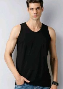 💫New Men's Black XXL  gym Tank Top