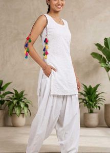 Elegant Grey Palazzos salwar with pocket