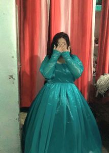 Teal Gown