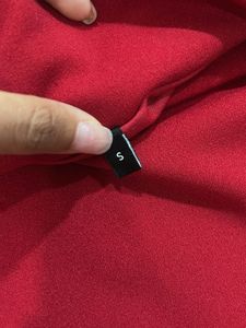 Trendyol Chic Red Off-Shoulder Top
