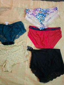 Bundle of 5 Women's Panties H&amp;M,GUESS,EBLIN