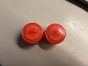 Peach Fuzz Lip Scrub & Balm Duo
