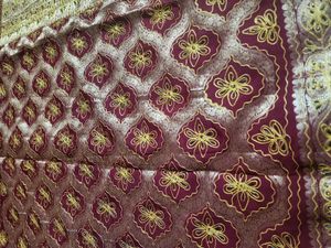maroon patora saree