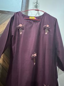 Elegant Embroidered Kurta