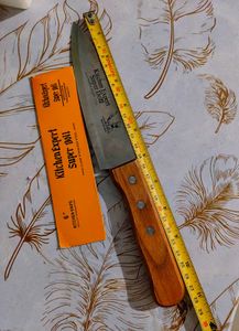 super sharp stainless steel Knife, wooden handle
