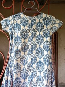 Branded Stylish Blue Kurta For Women