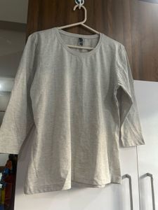 Casual Gray Top Size XXL
