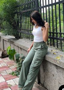 Olive Green Jogger Pants
