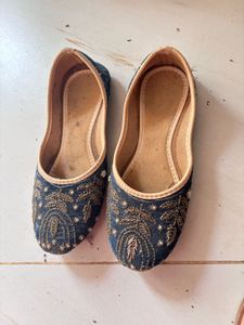 Embellished Juttis - Pair of 2