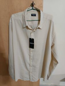 New Shein Brand Mens Full Sleeves Cotton Shirt