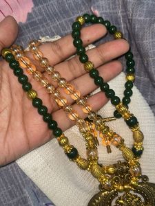 Boho Beaded Necklaces with Pendants