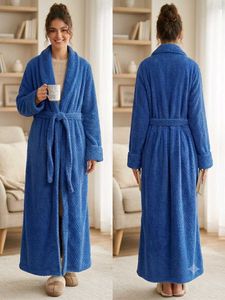 🎀🧥SUIMO_ Ultra-Plush Royal Blue Bathrobe🧥🎀