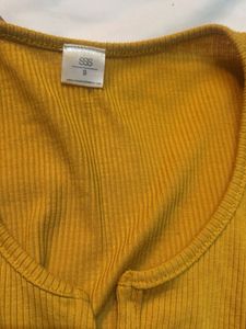 Mustard Long Sleeve Top