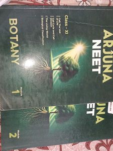 Arjuna NEET Botany Class XI Books part 1 to 3