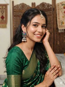 Beautiful oxidized jhumka