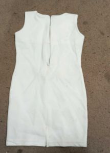 White midi Bodycon Dress