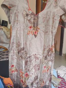 Elegant Printed Kurta with dut