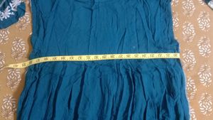 Blue Long Kurta For Women