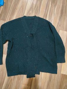 Sparkly Black Cardigan