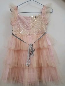 Sparkly Tiered Tulle Dress