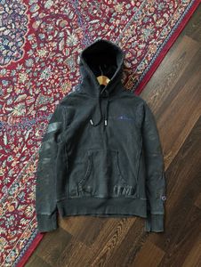 Authentic Off-White Black x champion Hoodie