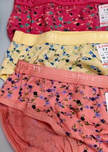 Pack of 3 Floral Briefs