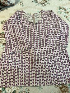 Jaipuri Pure Cotton Printed Kurta- 36/ 34