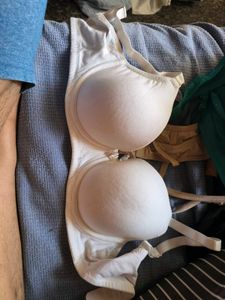Comfortable White Bra