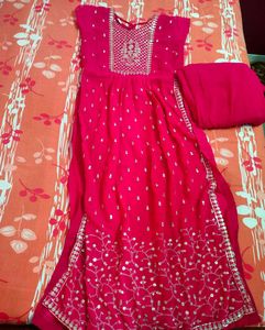 Elegant Pink Kurta Set