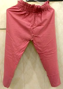 Maroon &amp; Dark Pink Jogger Track Pants