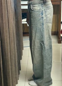 Imported Baggy Light Washed Jeans