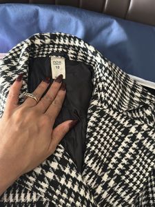 Houndstooth Print Jacket