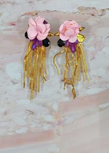 Stunning Chain Earrings &amp; Ring Set