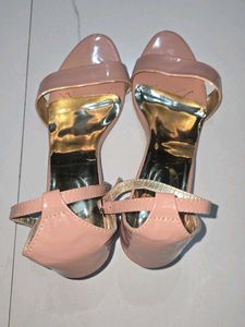 Blush Pink Ankle Strap Heels 💕