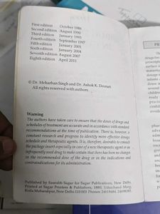 Drug Dosages in Children