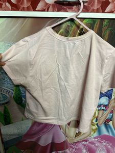 Pink Sparky Joy Strawberry Crop Top