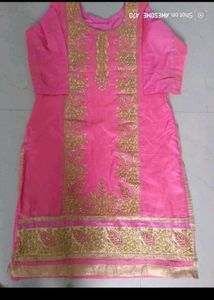 Elegant Pink Embroidered Salwar Kameez