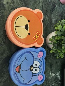 Cute Bear & Dog Shaped Lunch Boxes for Kids