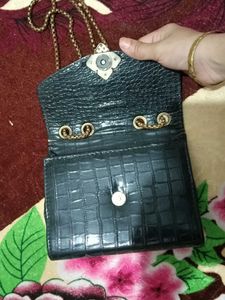 Chic Black Shoulder Bag