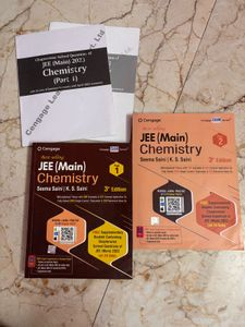 JEE (Main) CENGAGE Chemistry Books (2023)