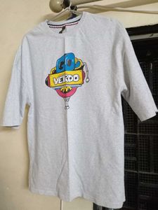 Grey Graphic T-Shirt