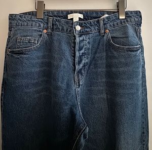 H&amp;M - Women's Distressed Blue Denim Jeans