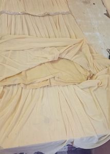 Elegant Gold Midi Dress