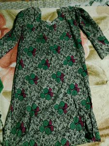 Stylish Printed Kurta with Pants Set