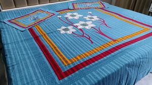 (New)Pure Cotton Double Bedsheet